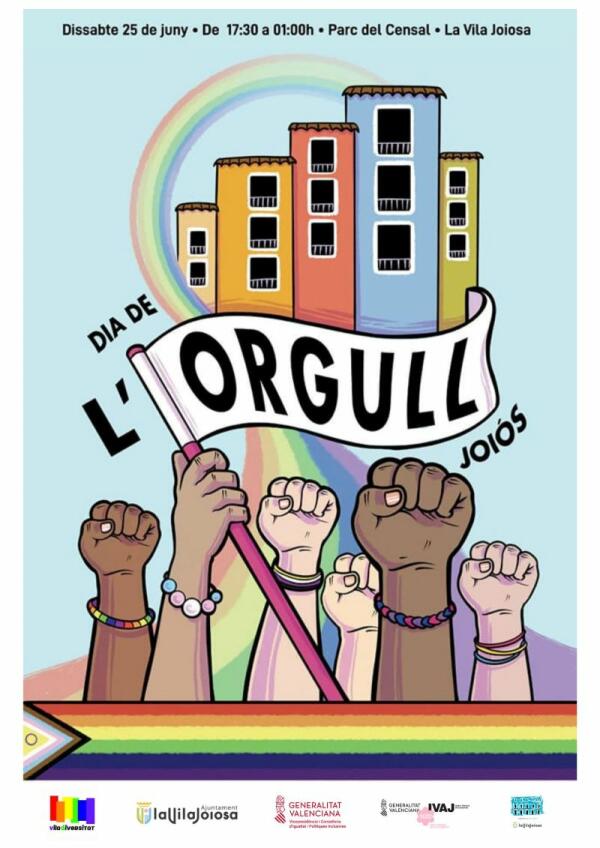 La Vila Joiosa celebrará el ‘Orgull Joiós’ 2022 con una fiesta Holi el próximo 25 de junio