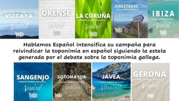 Paremos el expolio de nuestra toponimia en español