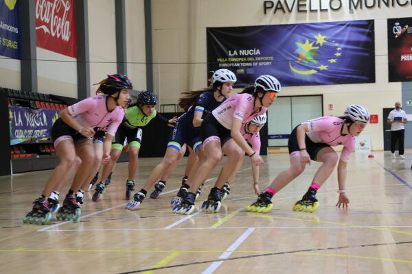 La Nucía acogió el campeonato autonómico de Patinaje de Velocidad