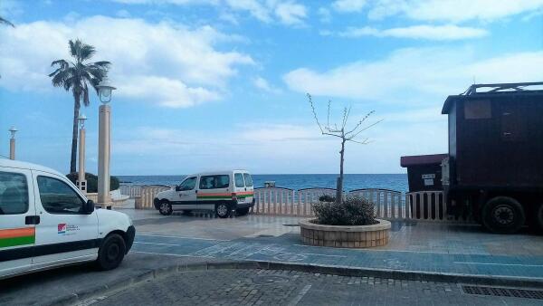 Las playas de Altea se preparan para la Semana Santa