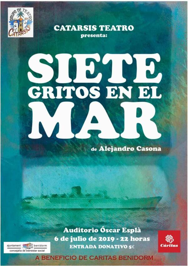 Entrevista a Manuel Palazón, dir. Catarsis Teatro, sobre presentación de ‘7 gritos en el mar’ (Audio), 02/07/10 
