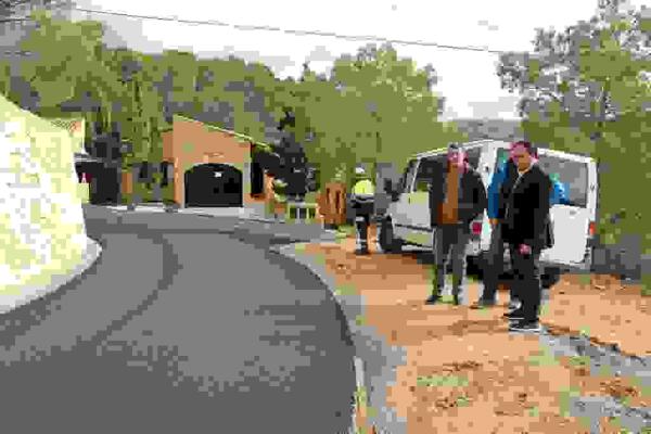 El Ayuntamiento de Finestrat renueva el asfaltado en la Partida Ramal de Loix