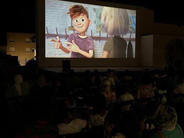 La pel&iacute;cula &ldquo;Ninja a Cuadros: el Origen&rdquo; fue la sexta sesi&oacute;n del cine estival 