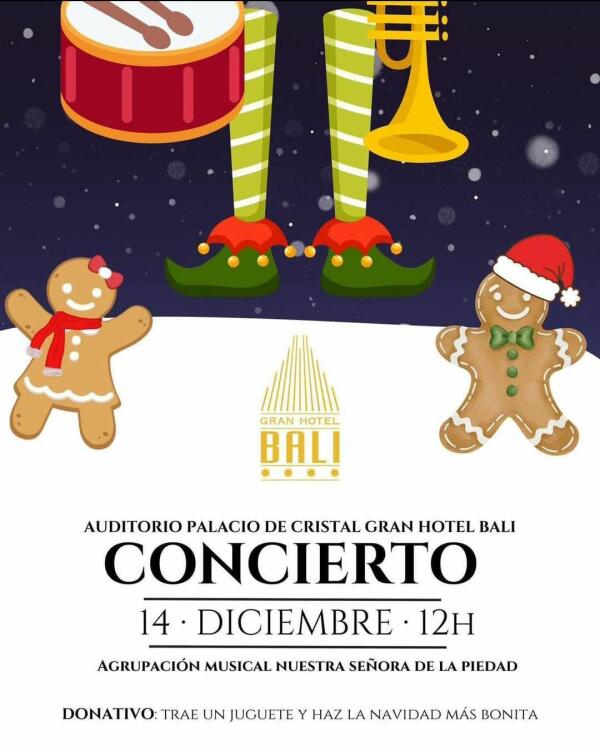 La m&uacute;sica tambi&eacute;n fue protagonista de la Navidad en el Gran Hotel Bali 