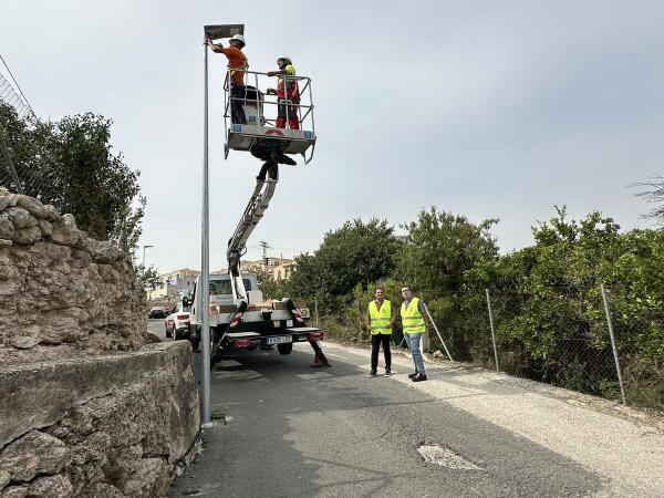 La Nucía ilumina el “Camí del Boliquet” con una subvención de 9.657 € de la Diputación   