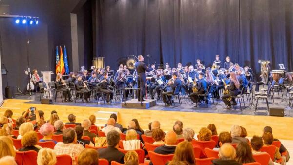 Concierto en honor a Santa Cecilia de la SM La Nova de Benidorm