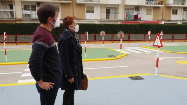 Termina la remodelación del parque de educación  vial de la Vila Joiosa