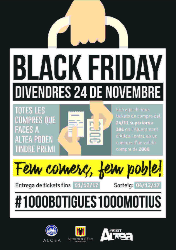 El Black Friday contin&uacute;a promoviendo las compras en Altea