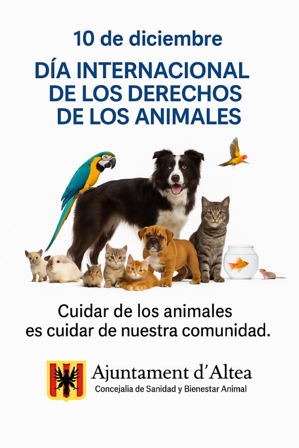 Bienestar Animal reafirma su compromiso en el Día Mundial de los Derechos de los Animales