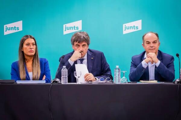 Puigdemont, el hombre de las grandes mentiras, rompe con el Psoe (pero poco)