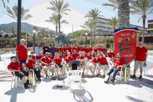 La banda noruega Haug Musikkorps visita por segunda vez l’Alfàs del Pi
