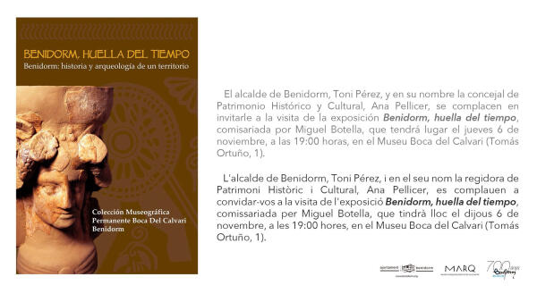 El Museu Boca del Calvari expone a partir de este jueves ‘Benidorm, huella del tiempo’ con piezas desde la prehistoria a la Edad Moderna