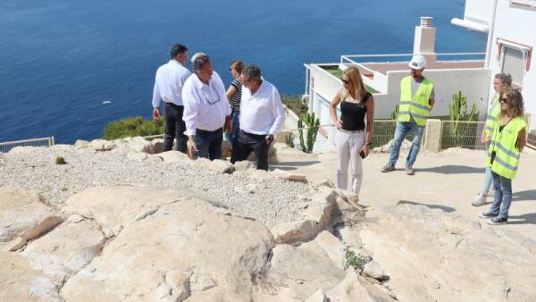 Avanzan las obras de musealización del Tossal de La Cala, que han permitido excavar nuevas zonas 