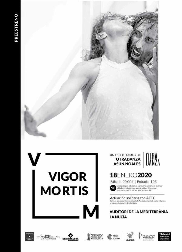 La Nucía · Preestreno de “Vigor Mortis” de OtraDanza en l’Auditori este sábado