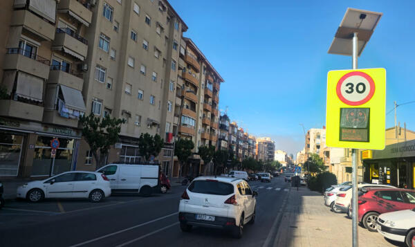 Villajoyosa instala una decena de radares pedag&oacute;gicos para mejorar la seguridad vial en el municipio