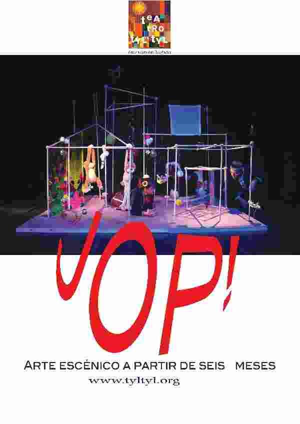 &lsquo;Cultura pasito a pasito&rsquo; continua con un teatro para ni&ntilde;os entre 6 meses y 3 a&ntilde;os