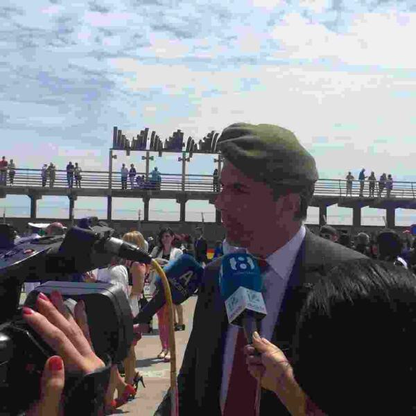 Javier Ortega participa en la Jura de Bandera de Alicante