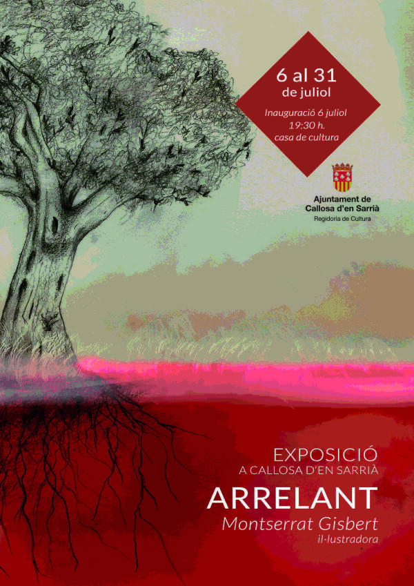 Callosa &middot; La ilustradora Montserrat Gisbert expone &lsquo;Arrelant&rsquo; en la Casa de Cultura del 6 al 31 de julio
