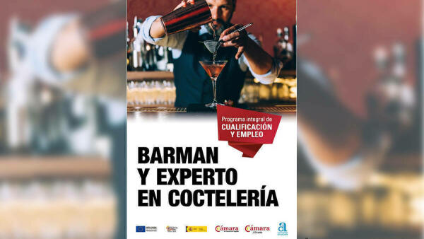 Juventud organiza un curso gratuito de barman y experto en coctelería 