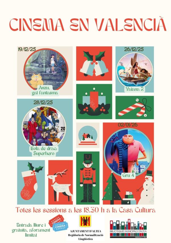 Normalizaci&oacute;n Ling&uuml;&iacute;stica presenta el Ciclo de Navidad de Cine en Valenciano para toda la familia
