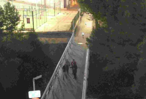 Benidorm &middot; Abierta al tr&aacute;nsito la pasarela peatonal que une Els Tolls con el Palau d&rsquo;Esports