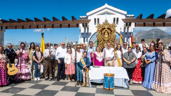 La Salida de Romeros pone el punto final al Triduo de la Hermandad del Rocío de Benidorm