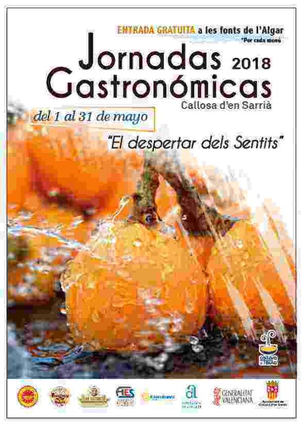   Ma&ntilde;ana arrancan en Callosa d&rsquo;en Sarri&agrave; las Jornadas Gastron&oacute;micas &lsquo;El despertar dels sentits&rsquo;