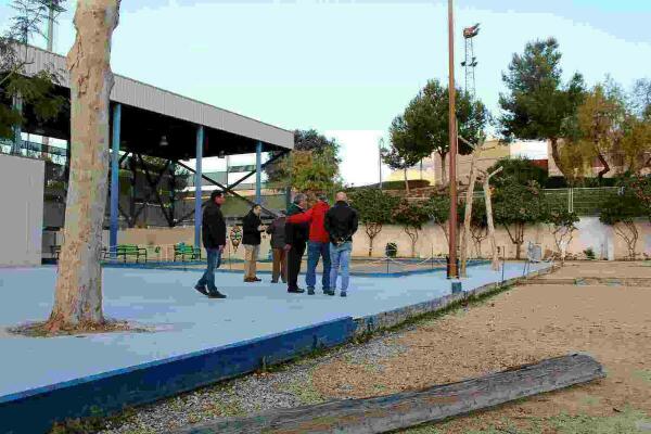 Benidorm &middot; Las pistas de petanca de Foietes ya son 100% accesibles