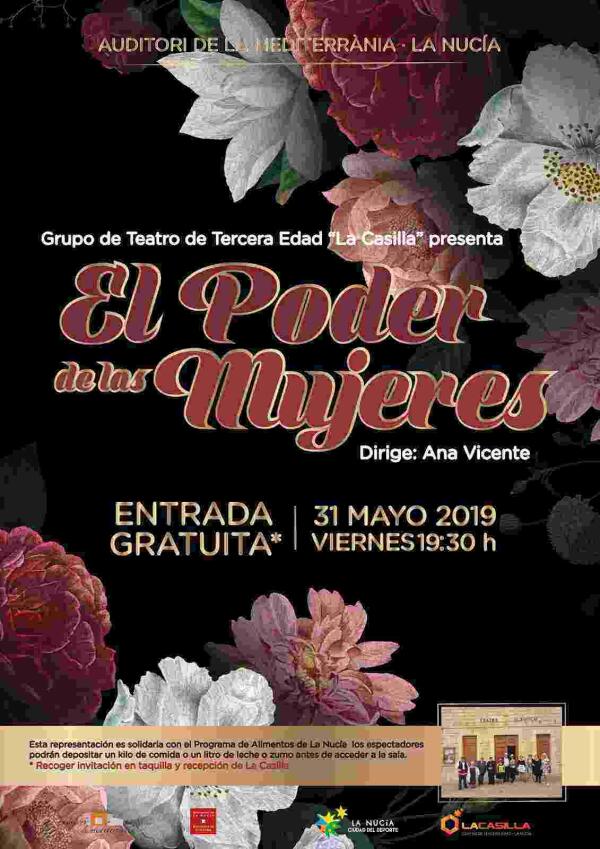 La Nucía // Este viernes teatro solidario de la Tercera Edad en l´Auditori