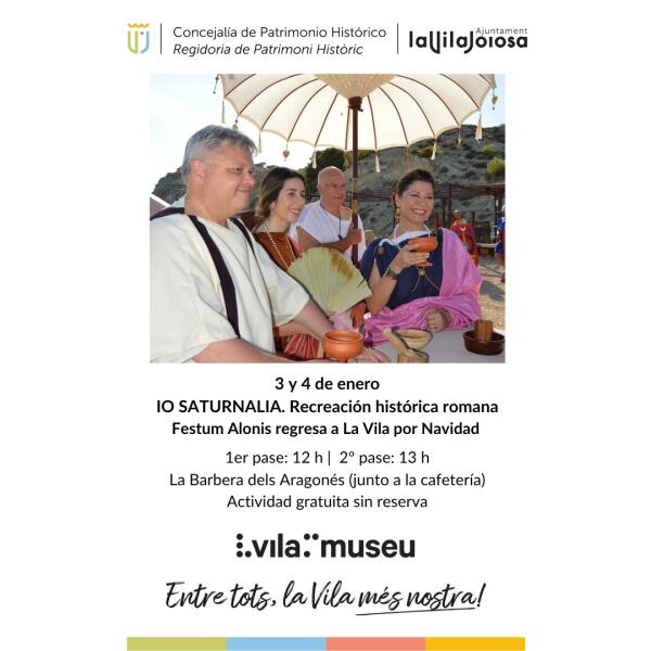 Regresa la recreaci&oacute;n hist&oacute;rica a Allon, la antigua Villajoyosa romana, con un campamento militar en la Barbera los d&iacute;as 3 y 4 de enero