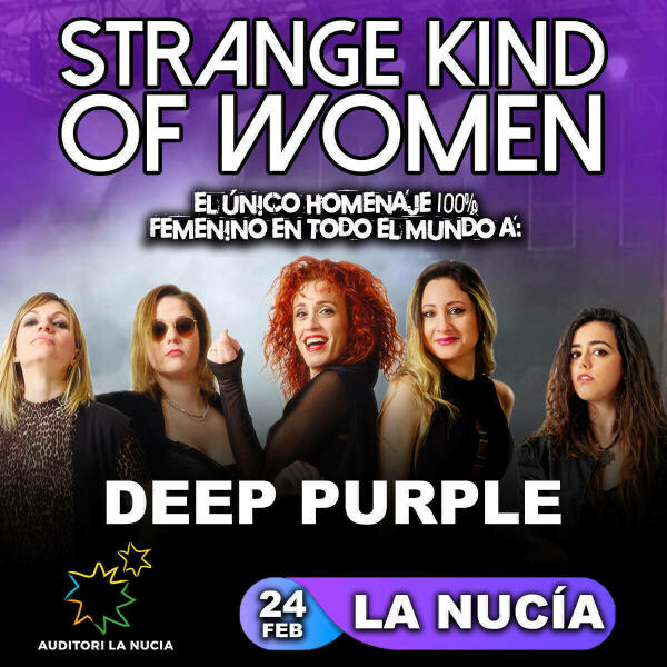 El homenaje a Deep Purple “Strange Kind of Women” este sábado en l’Auditori