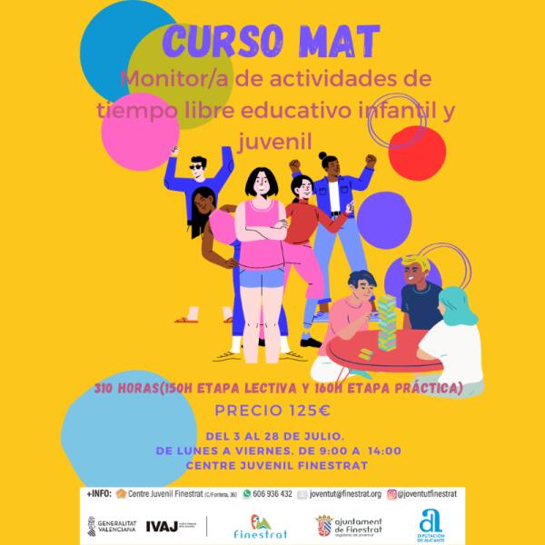 NUEVO CURSO DE MONITOR/A DE ACTIVIDADES EN TIEMPO LIBRE JUVENIL Y INFANTIL