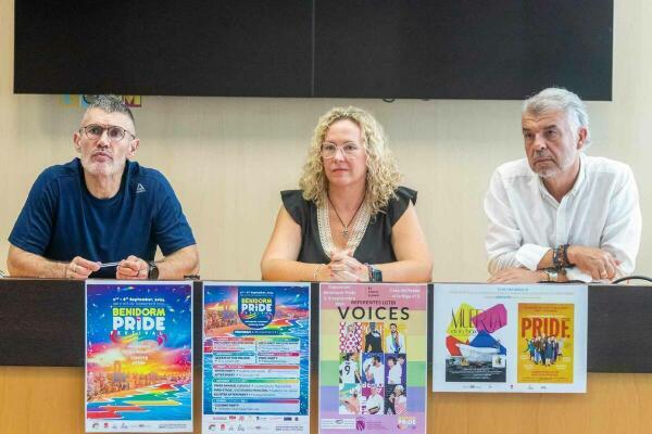 Benidorm, preparado para un Pride que atraerá a 20.000 personas y que complementa su oferta lúdica con actividades culturales 