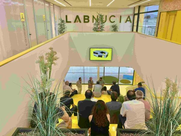 La candidatura del Colegio de Arquitectos de Emilo Vicedo  se present&oacute; en el Lab_Nucia. 
