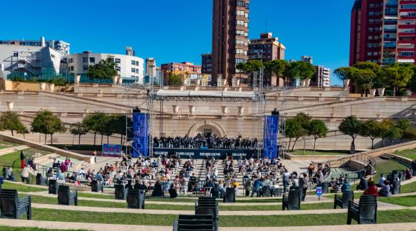 Concierto en honor a Santa Cecilia de la SM La Nova de Benidorm