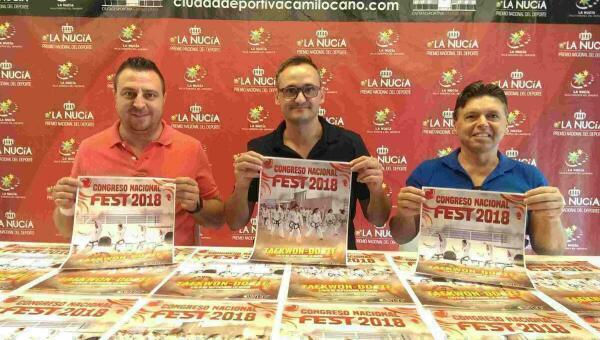 El Congreso Nacional de Taekwondo ITF en #LaNuciaCiudadDelDeporte este fin de semana 
