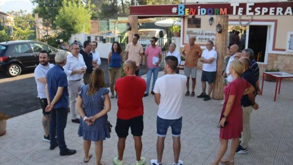 Benidorm retoma las obras de renovación de la impulsión de residuales en Severo Ochoa hasta la calle Nápoles  