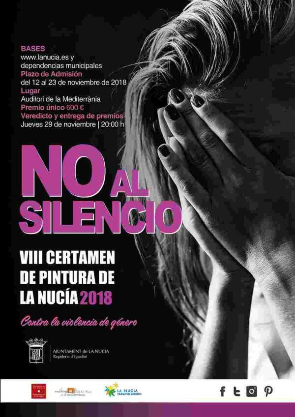 La Nuc&iacute;a &middot; El plazo del  Certamen de Pintura &ldquo;No al Silencio&rdquo; finaliza el 23 de noviembre