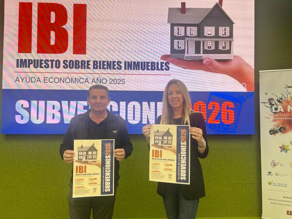 El pr&oacute;ximo lunes se abre plazo para solicitar la subvenci&oacute;n del IBI de 2025 