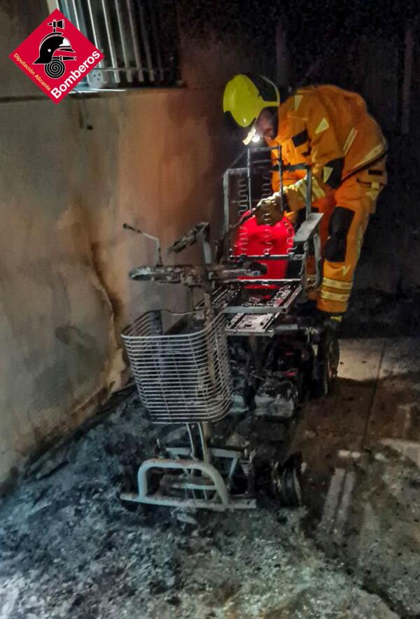 INCENDIO EN BENIDORM