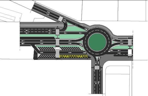 El Alcalde Marcos Zaragoza se re&uacute;ne con vecinos y empresarios de la zona de Talaies para explicar los detalles de la nueva rotonda del PP 33