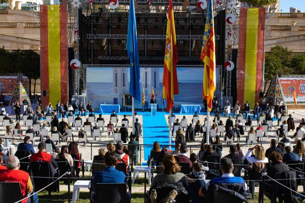 Discurso institucional de Toni Pérez «La Constitución no es el problema, es la solución»