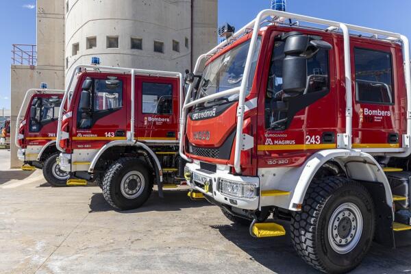 Los Bomberos de la Diputación refuerzan un año más el servicio para cubrir la provincia durante los meses de verano