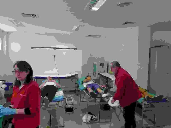 38 personas donaron sangre el pasado viernes en La Nuc&iacute;a 