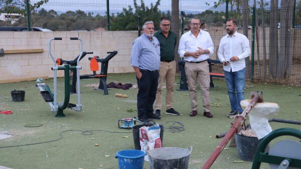 Benidorm incorpora un gimnasio al aire libre en los campos de f&uacute;tbol Antonio L&oacute;pez