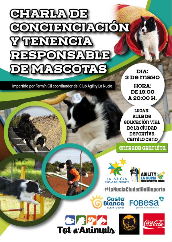 La Nucía // Charla Gratuita sobre la “Tenencia Responsable de Mascotas”
