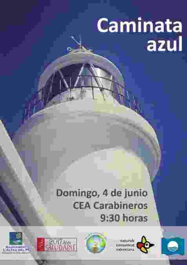 L&rsquo;Alf&agrave;s presume de belleza con la celebraci&oacute;n de la Ruta Azul entre el CEA Carabineros y el Faro de l&rsquo;Albir