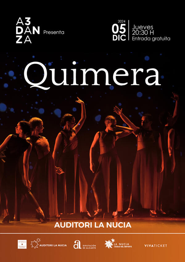 Danza contemporánea con “Quimera” este jueves en l’Auditori