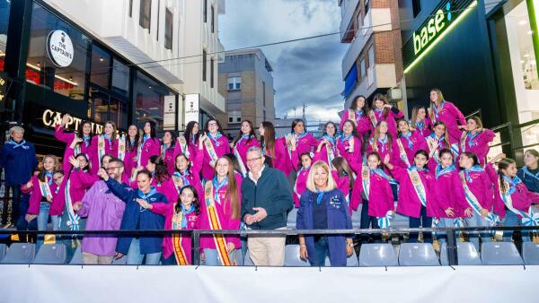 Benidorm recibe a sus Festes Majors Patronals con el encendido del alumbrado ornamental