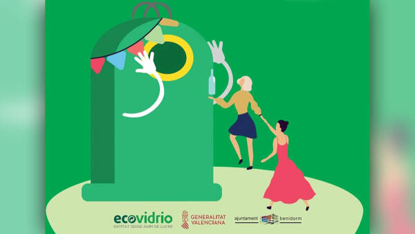 Benidorm acoge la iniciativa ‘Fiestas con eco’ de Ecovidrio durante las Festes Majors Patronals 